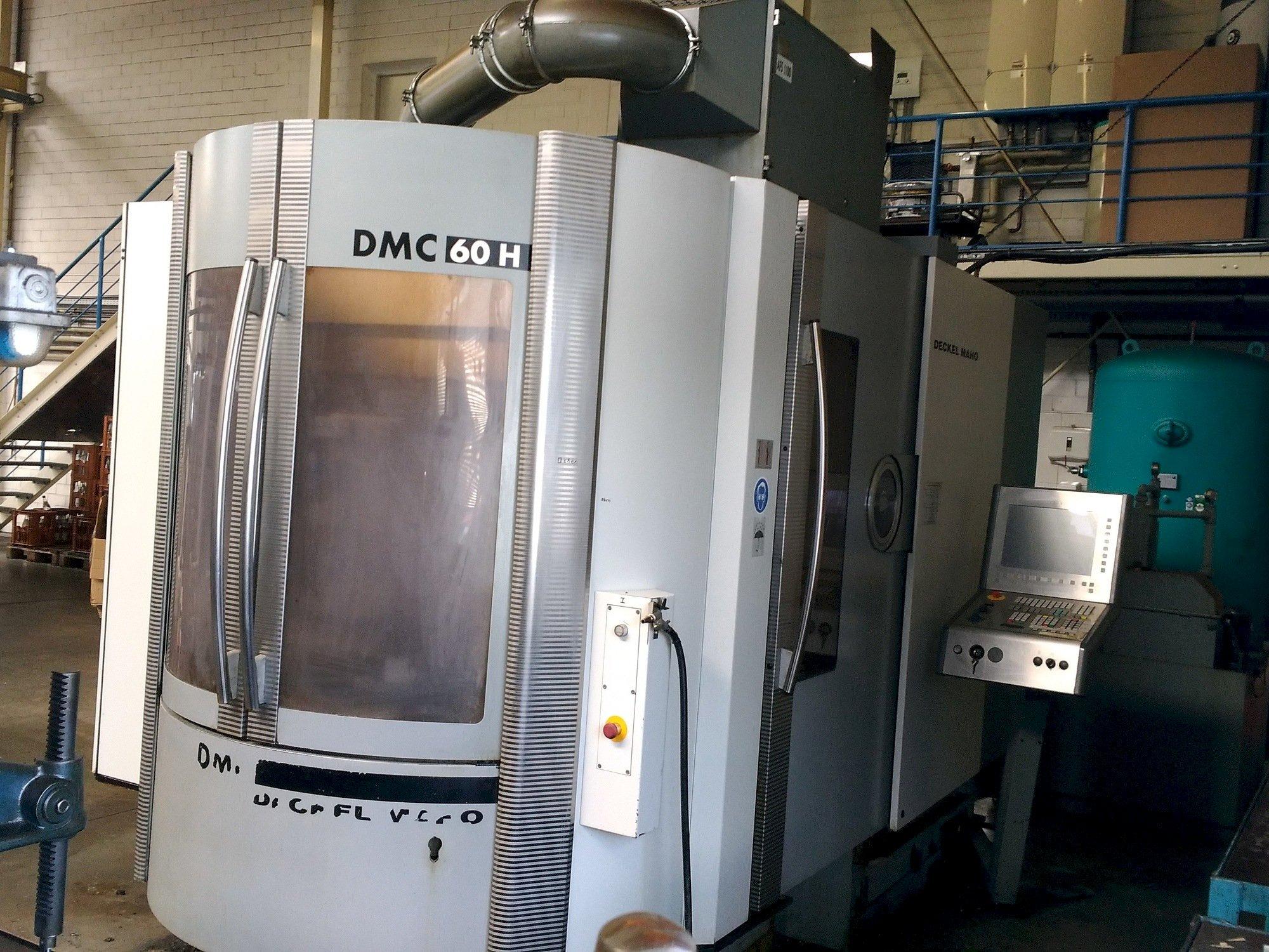 Frontansicht der DECKEL MAHO DMC 60H hi-dyn  Maschine