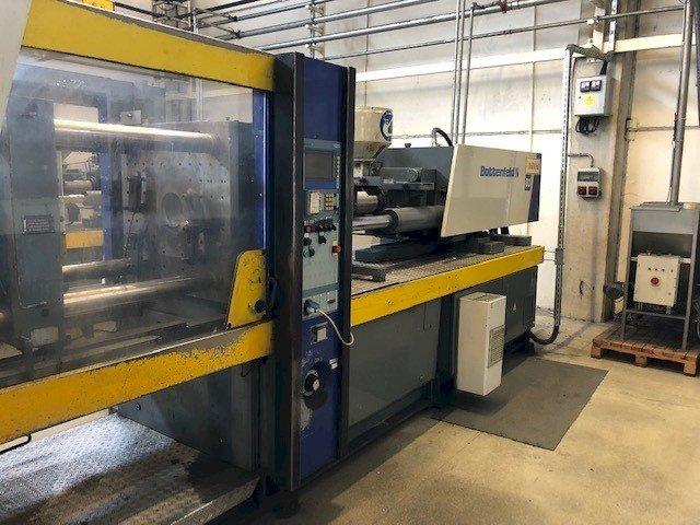 Frontansicht der Battenfeld BC-T 1800 /1000  Maschine