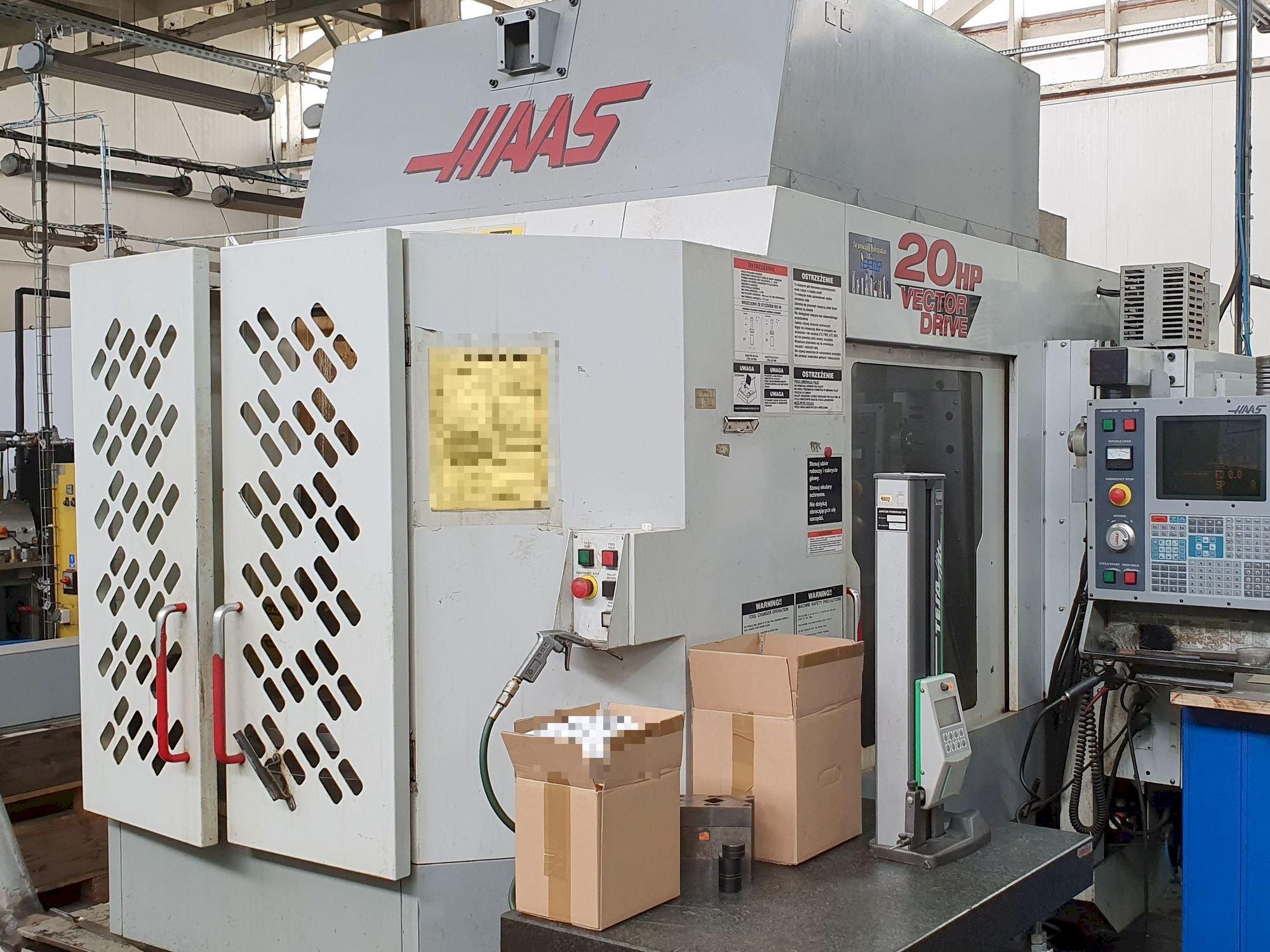 Frontansicht der HAAS HS-1RP HE  Maschine