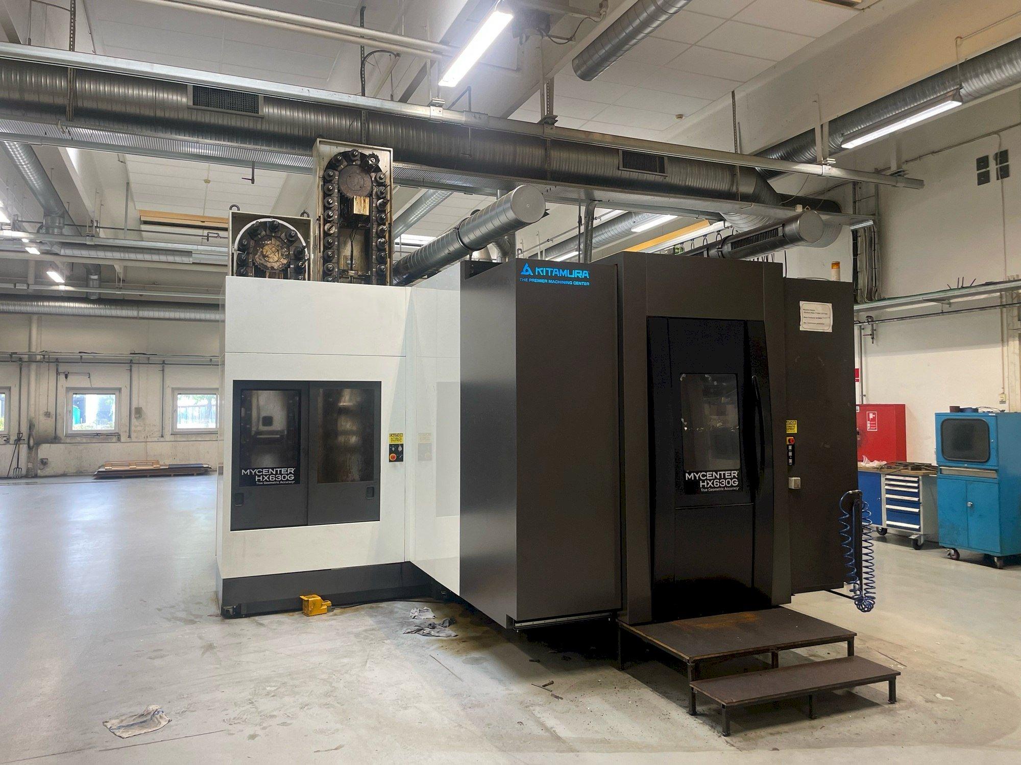 Frontansicht der Kitamura HX630G  Maschine