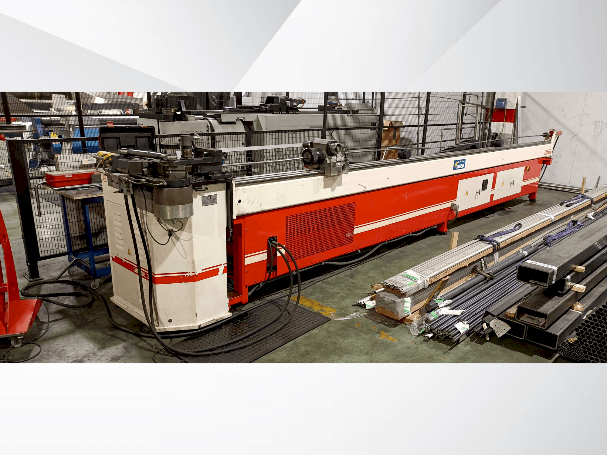 Frontansicht der INECO GBMS 6/3X  Maschine