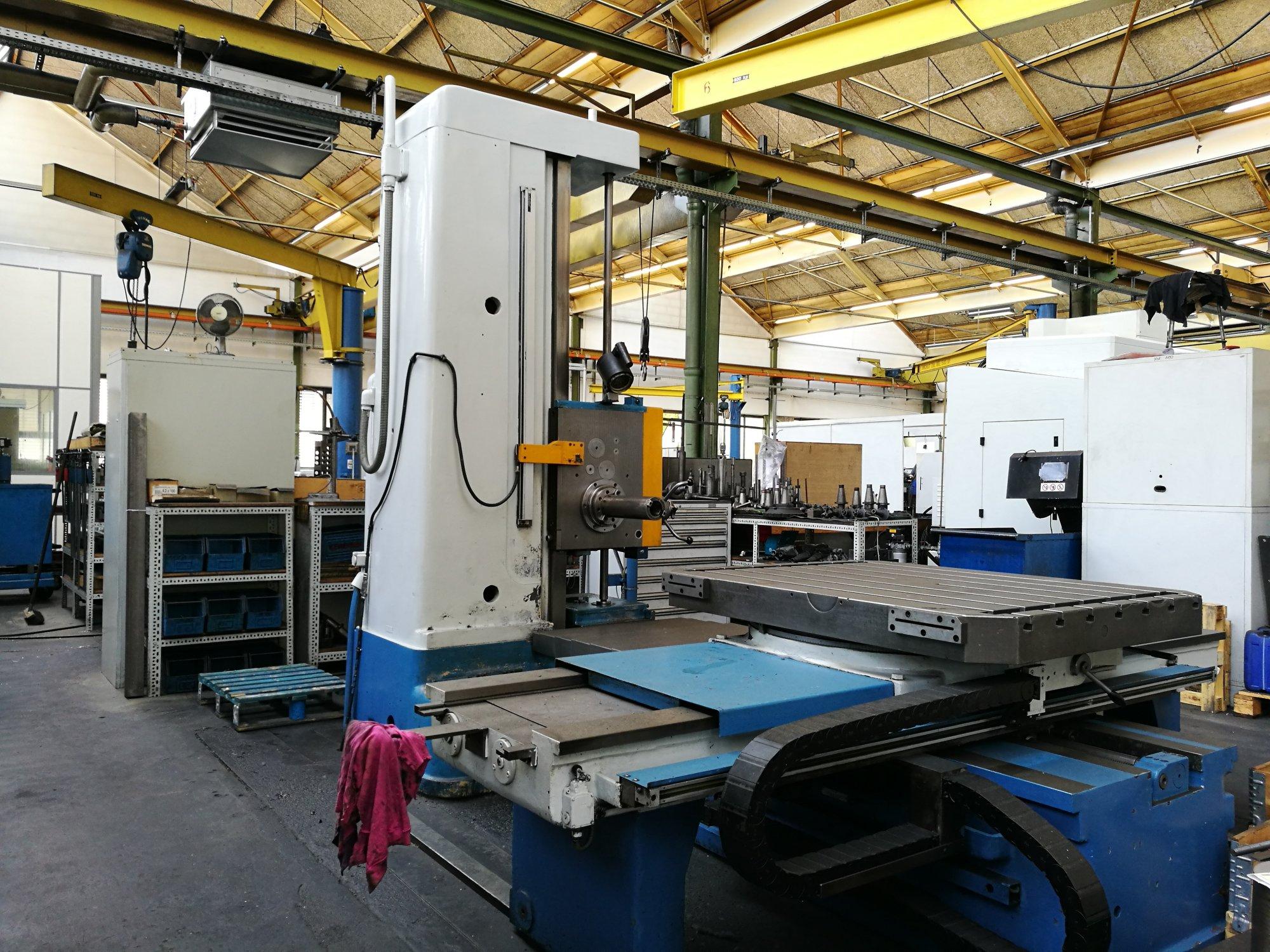 Linke Ansicht der WOTAN B-105-S Maschine