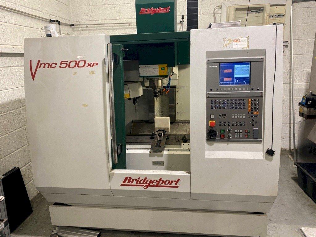 Frontansicht der Bridgeport VMC 500  Maschine