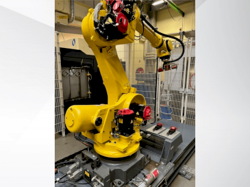 Frontansicht der EROWA Automation System  Maschine