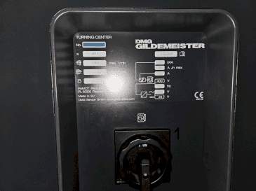 Frontansicht der DMG CTX 310 ecoline  Maschine