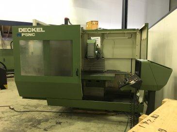 Frontansicht der DECKEL FP5NC Maschine