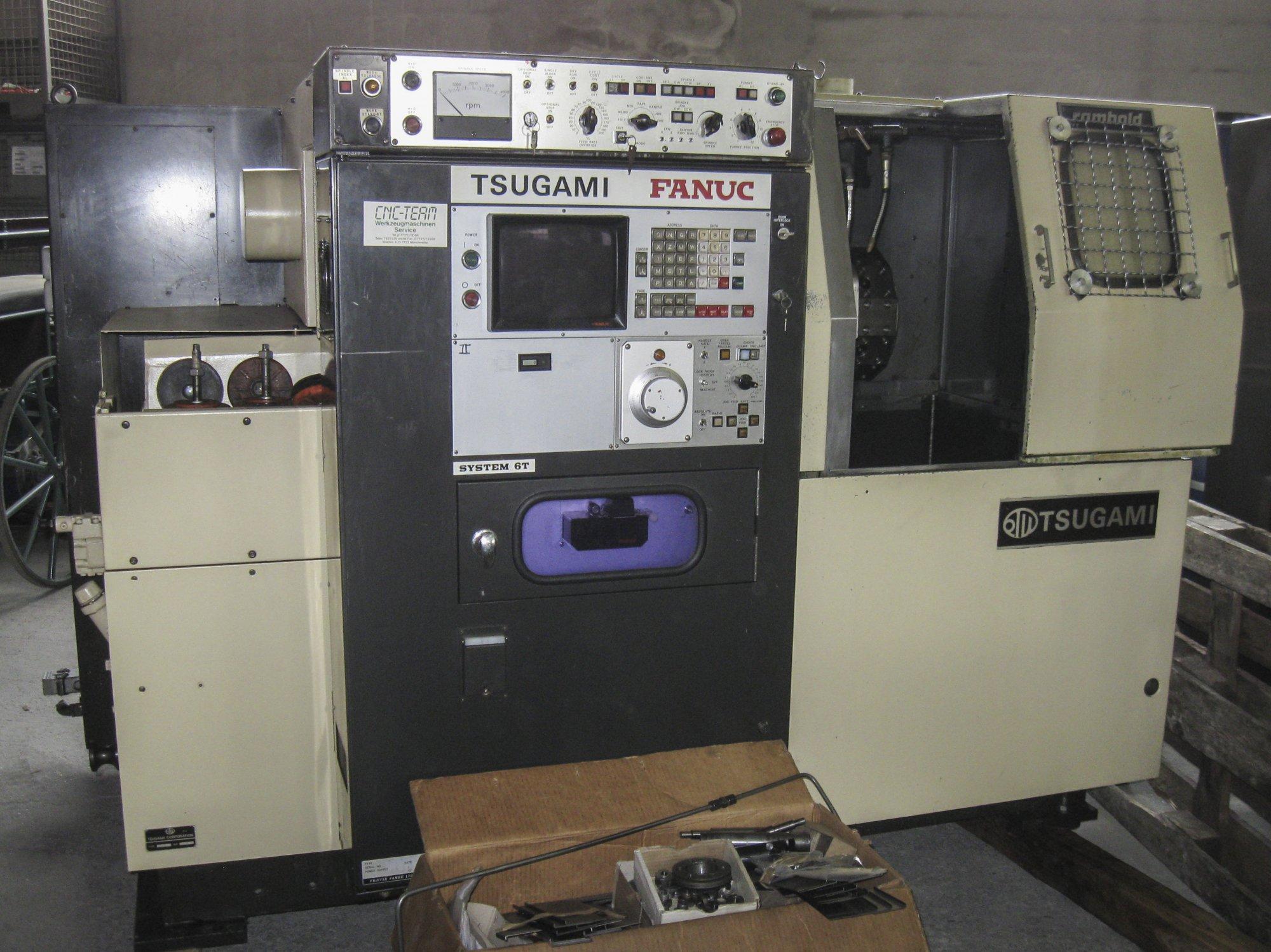 Frontansicht der TSUGAMI T-NCM 45/160 Maschine