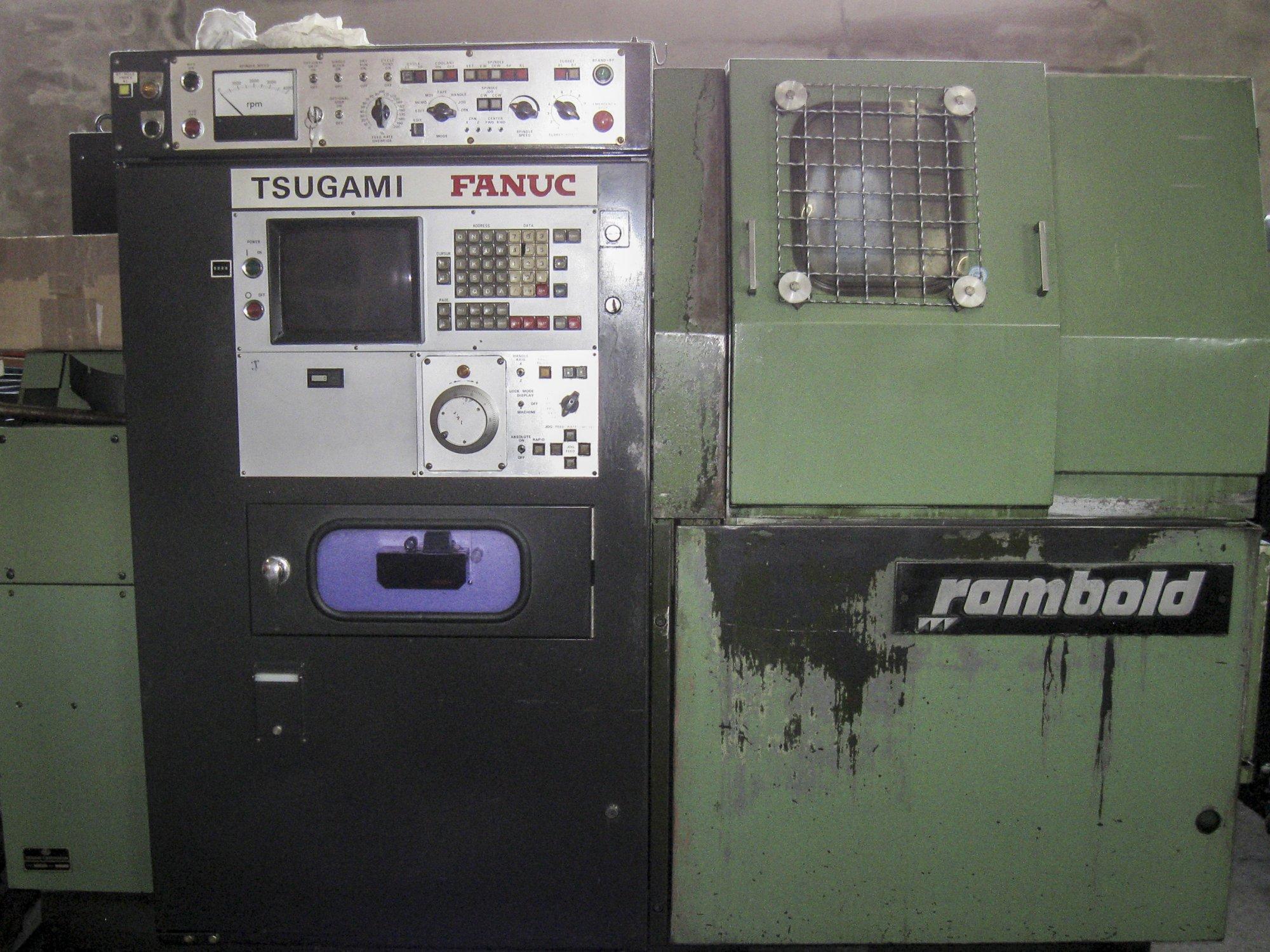 Frontansicht der TSUGAMI T-NCM 45/160 Maschine